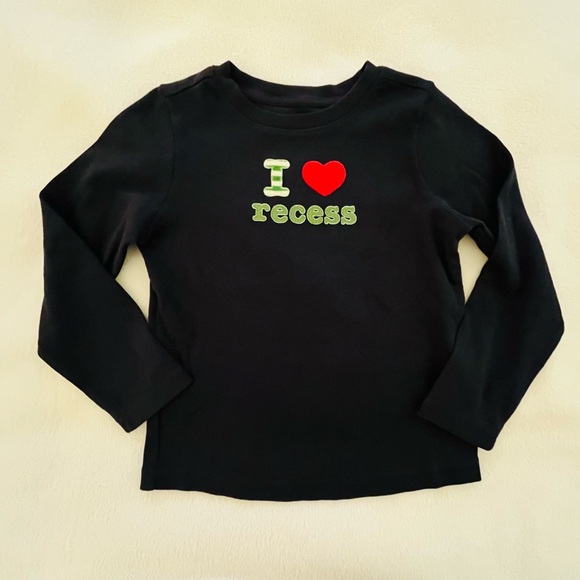 Gymboree Prep School I Love Recess Top - Picture 1 of 3